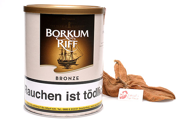 Borkum Riff Bronze Pipe tobacco 200g Tin Borkum Riff Bronze Pipe tobacco 200g Tin